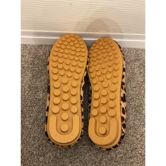 NIB XIUXIAN Leopard Print Casual Canvas Slip-On Loafers, sz 40 - Picture 9 of 10